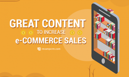 Great Content To Increase eCommerce Sales [ Infographic ]