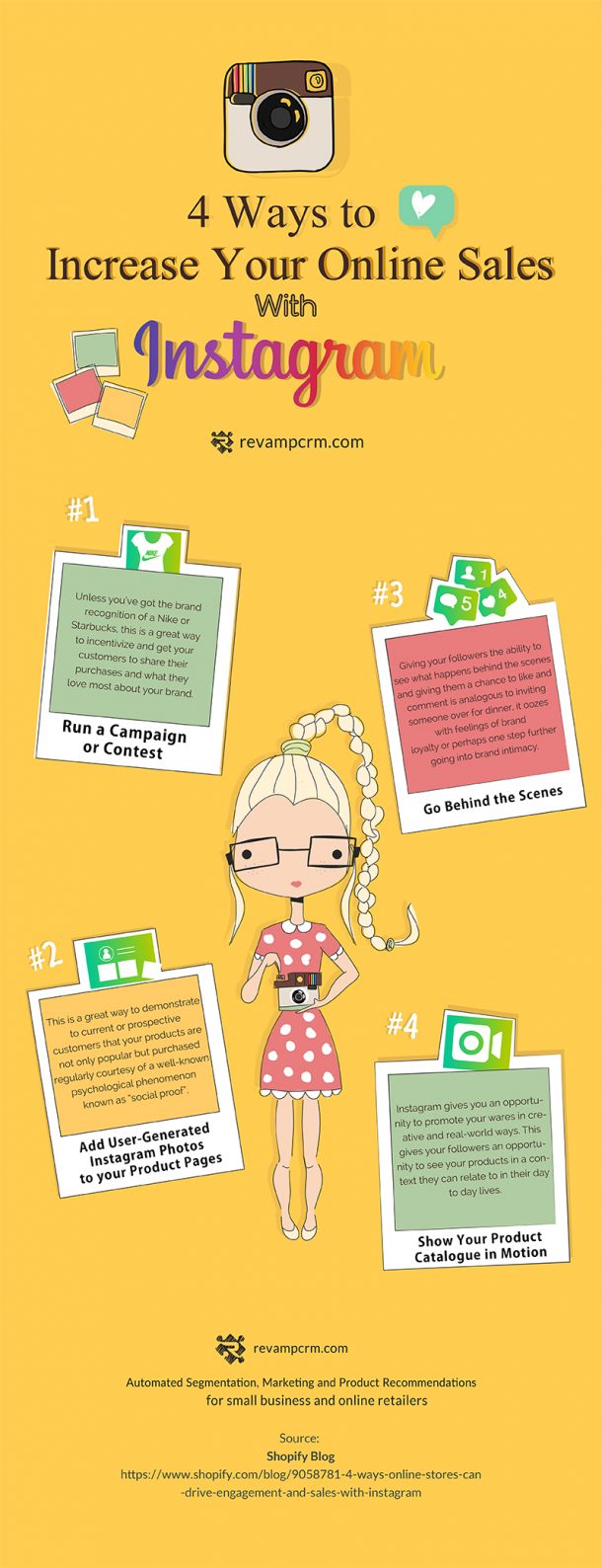 4 Ways to Increase Your Online Sales With Instagram | Revamp CRM