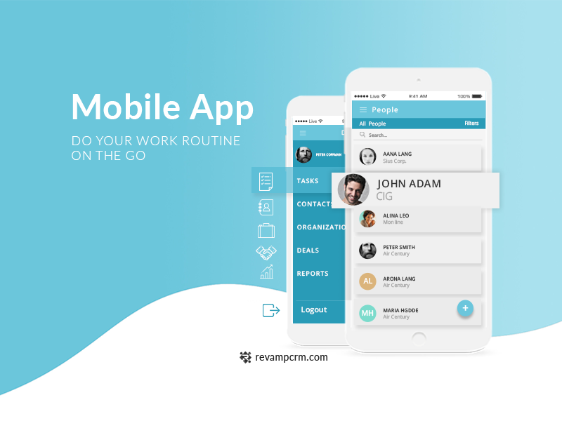 Revamp CRM Mobile App